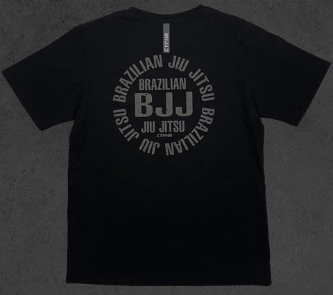 Short Sleeve BJJ T-Shirt Black