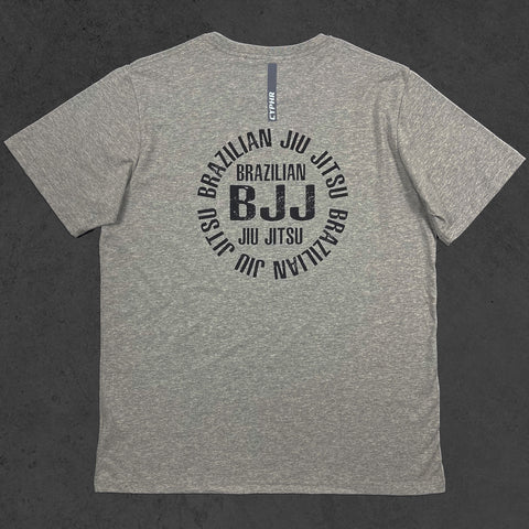 Short Sleeve BJJ T-Shirt Grey