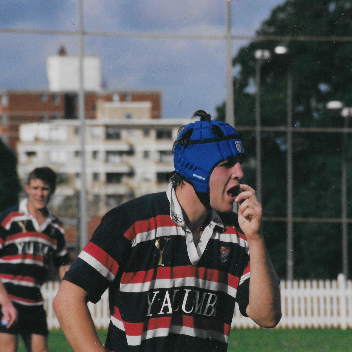 Josh Willis playing rugby for Eastern Suburbs