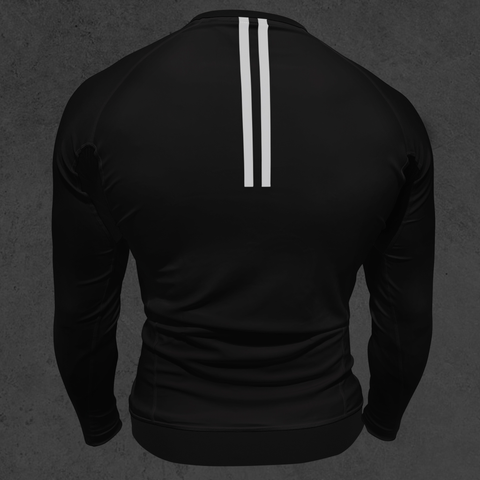 Long Sleeve Rash Guard - CYPHR Signature - Black