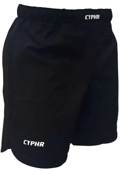 Black CYPHR Apex Quick-Dry Flex NoGI Shorts - CYPHR Combat