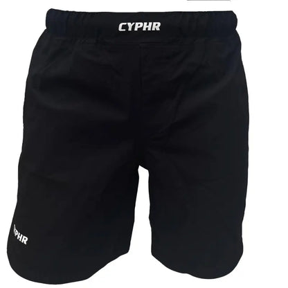 Black CYPHR Apex Quick-Dry Flex Athletic Shorts with quick-dry flex technology