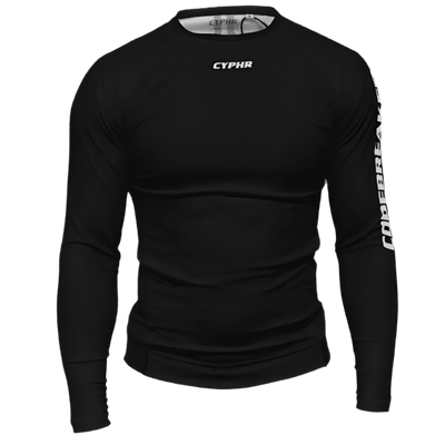 CYPHR Combat Long Sleeve Signature Rash Guard - CYPHR Combat