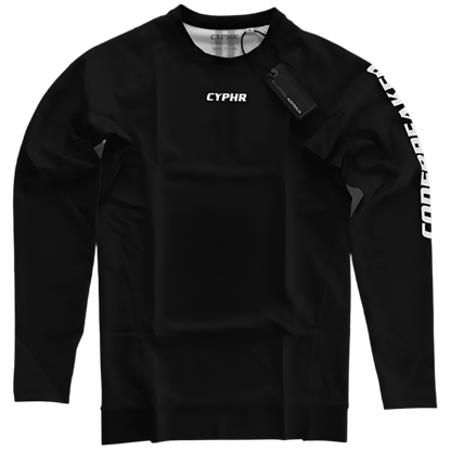 CYPHR Combat Long Sleeve Signature Rash Guard - CYPHR Combat