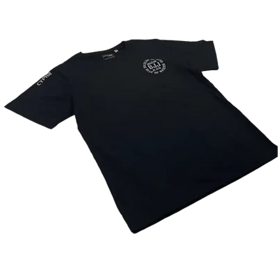Black CYPHR Combat Short Sleeve BJJ T-Shirt with Logo - CYPHR Combat